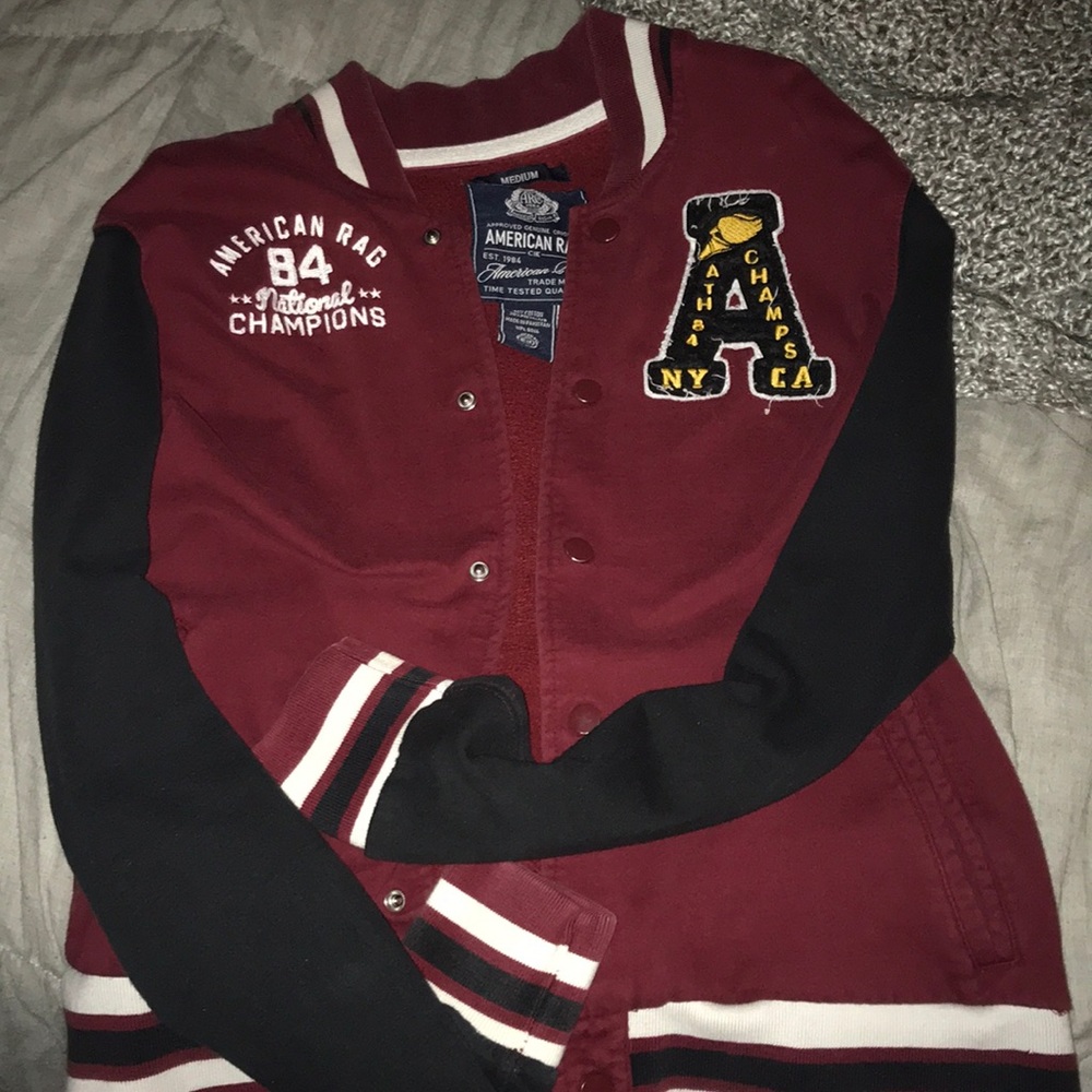 American Rag Cotton Varsity Sweater!